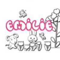 Emilie, coloriages Emilie