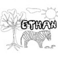 Ethan, coloriages Ethan