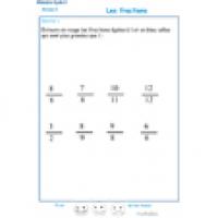 Exercice fraction CM2 | Des exercices sur les fractions ...