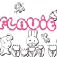 Activités sur le prénom Flavie