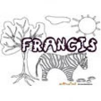 Francis, coloriages Francis