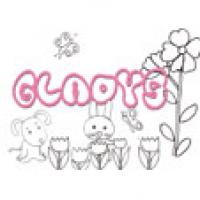 Gladys, coloriages Gladys