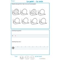 Exercices de graphisme niveau 1