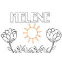 Helene, coloriages Helene