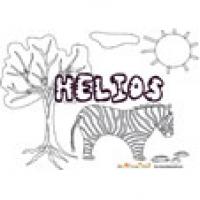 Helios, coloriages Helios