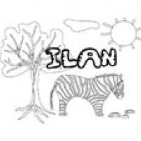 Ilan, coloriages Ilan