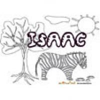 Isaac, coloriages Isaac