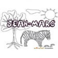 Jean-Marc, coloriages Jean-Marc