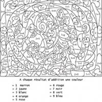 coloriage numerote