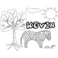 Kevin, coloriages Kevin