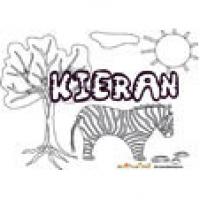 Kieran, coloriages Kieran