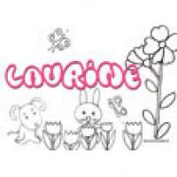 Laurine, coloriages Laurine