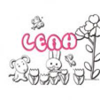 Leah, coloriages Leah