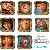 Les Croods : les personnages du film