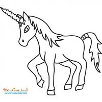 Coloriage des licornes