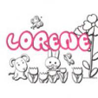 Lorene, coloriages Lorene