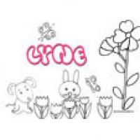 Lyne, coloriages Lyne