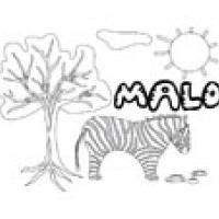 Malo, coloriages Malo