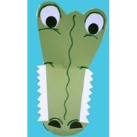Masque crocodile d'Afrique