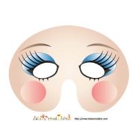 Masque de personnage : fille