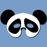 Masque de panda