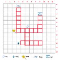 Mots croisés sur les planètes maternelle