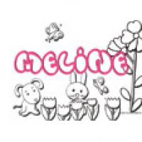 Meline, coloriages Meline