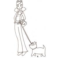 coloriage de Mila