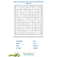 jeux sur le vocabulaire des Jeux Olympiques