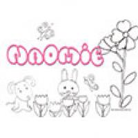 Naomie, coloriages Naomie