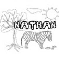 Nathan, coloriages Nathan