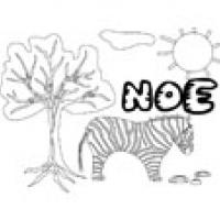 Noe, coloriages Noe