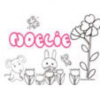 Noelie, coloriages Noelie