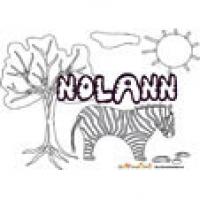 Nolann, coloriages Nolann