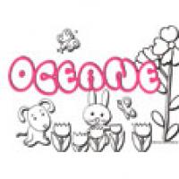 Oceane, coloriages Oceane