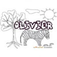 Olivier, coloriages Olivier