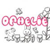 Ophelie, coloriages Ophelie