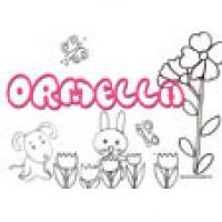 Ormella, coloriages Ormella