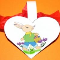Instructions pour realiser une pochette coeur à bonbons