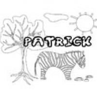Patrick, coloriages Patrick