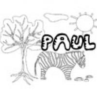 Paul, coloriages Paul