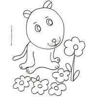 Coloriage de chien