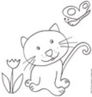 Coloriage de chats pour les enfants