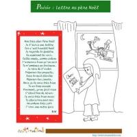 Poeme Lettre Au Pere Noel Poesie Tete A Modeler