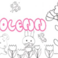 Solenn, coloriages Solenn