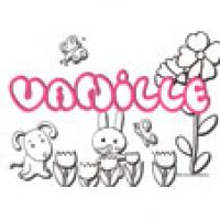 Vanille, coloriages Vanille