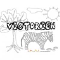 Victorien, coloriages Victorien