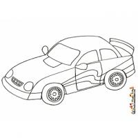 Les coloriages de voitures classiques