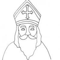 Les Coloriages De Saint Nicolas à Imprimer Tête à Modeler