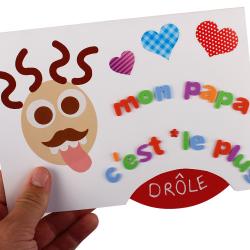 Carte Chemise Pour La Fete Des Peres Avec Tete A Modeler